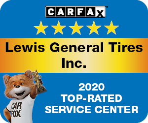 Carfax certification Lewis General Tires in Rochester, NY